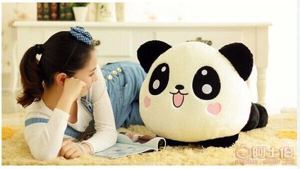 【新款趴趴熊猫公仔大号抱枕公司活动小礼品厂家直销批发018】仪征市娟娟工艺品厂 - 产品库